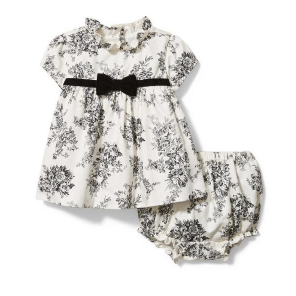 Janie and Jack Baby Girl Floral Dress